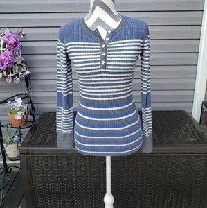 Title Nine XS Striped Sweater